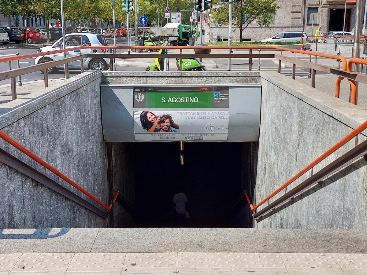 2 Via Fabio Mangone Lejlighed Milano Eksteriør billede